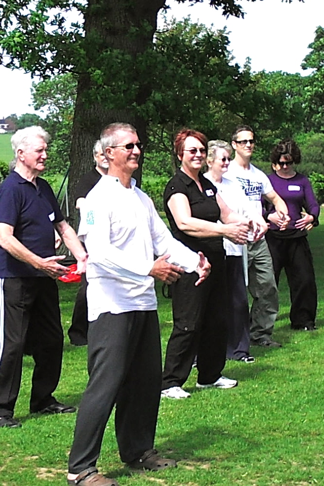 Qigong in the park